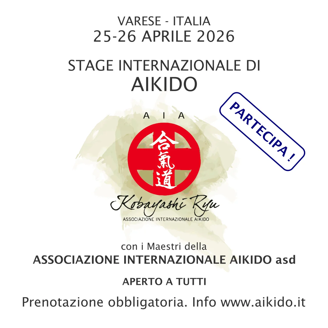 AIA - Stage Internazionale di Aikido 2026 - Varese